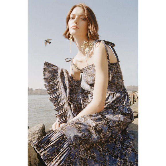 Ulla Johnson Lune Dress in Wildwood US10 - Picture 5 of 12